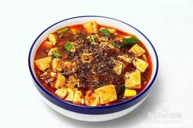 家庭制作麻婆豆腐