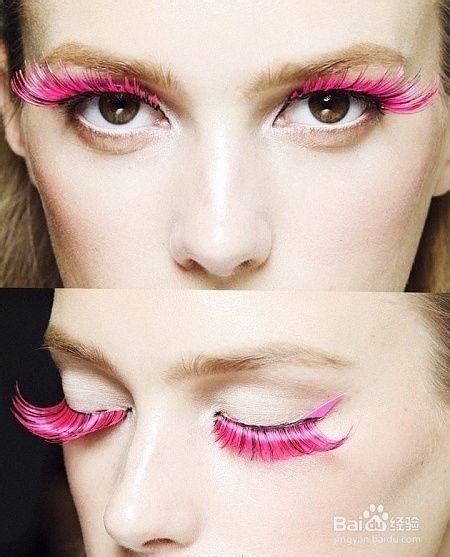 五种新娘时尚浮夸睫毛彩妆