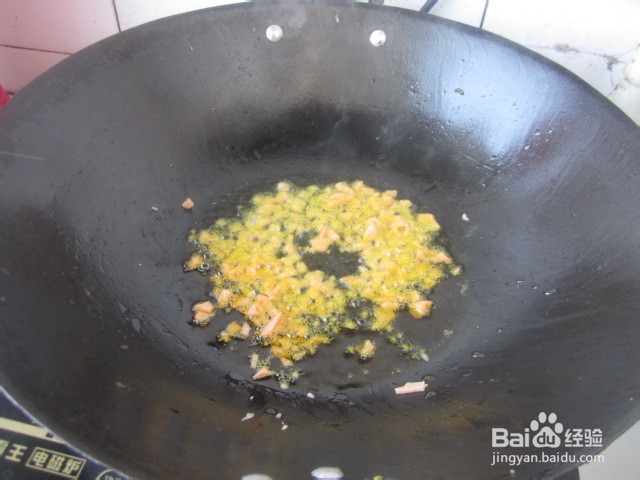 香肠炒米饭真好吃