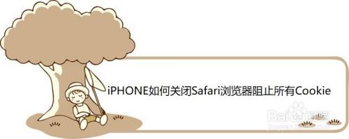 iPHONE如何关闭Safari浏览器阻止所有Cookie