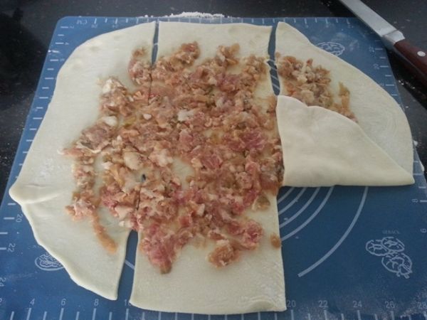 火腿酥脆葱油饼