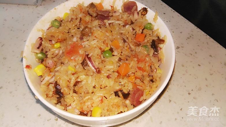 鱿鱼包饭的做法