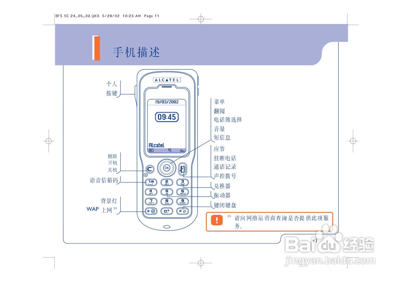 阿尔卡特ot715手机使用说明书:[2]