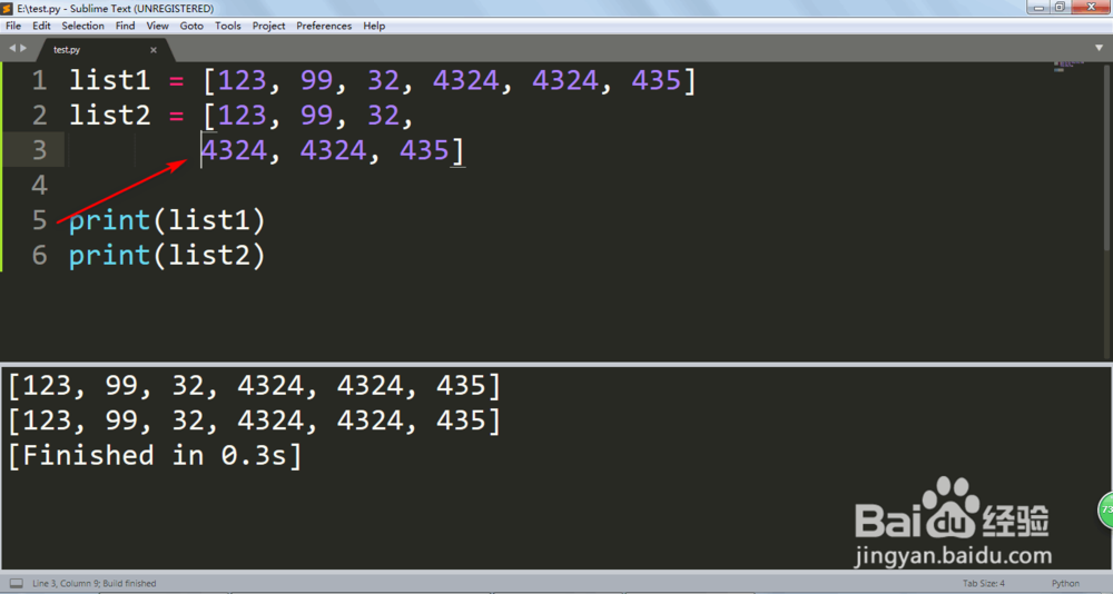 python3怎么换行输入