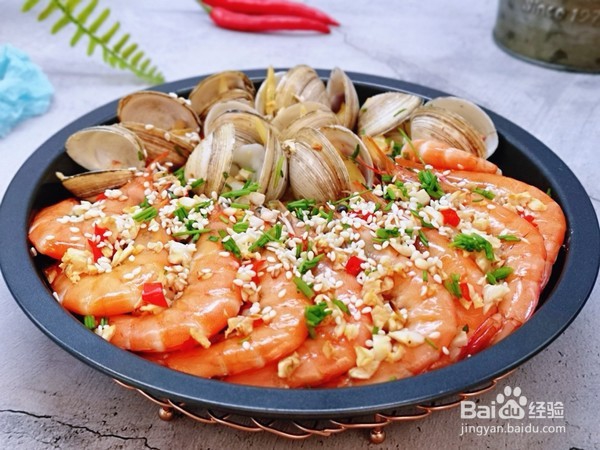 蒜蓉烤海鲜的烹饪方式，简单易做的大餐