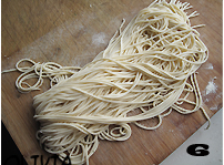 家常茄子打卤面