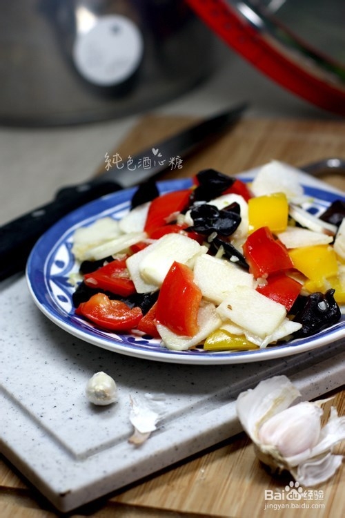 木耳炒淮山——一道抗雾霾的美味素食