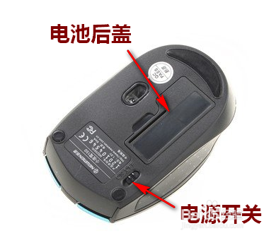 无线鼠标的用法