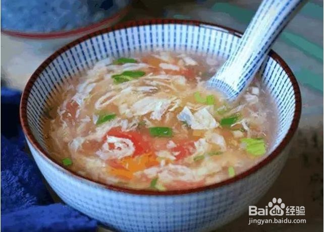 西红柿鸡蛋汤的正宗做法