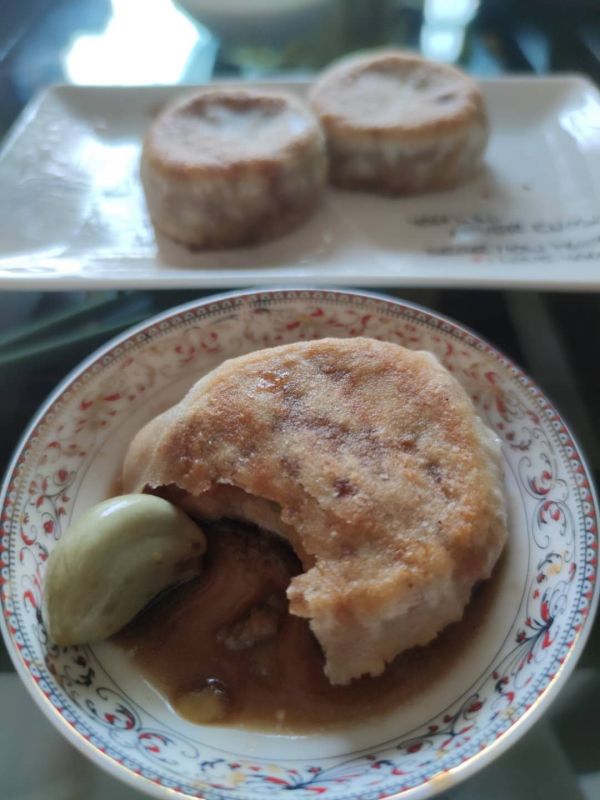 洋白菜鲜肉生煎小馅饼