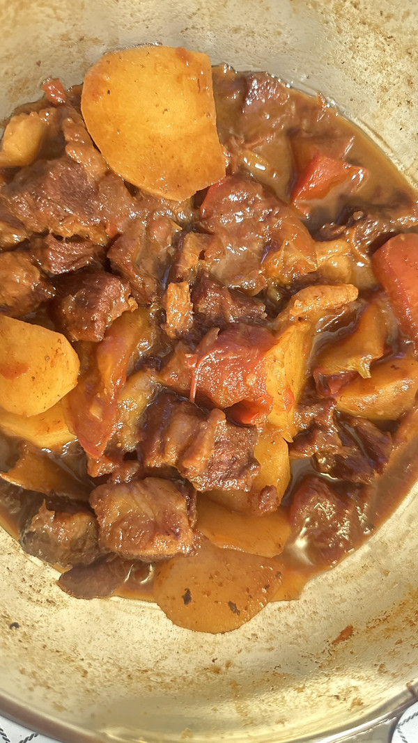 番茄土豆炖牛腩