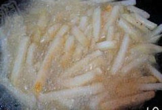 家常简易炸薯条