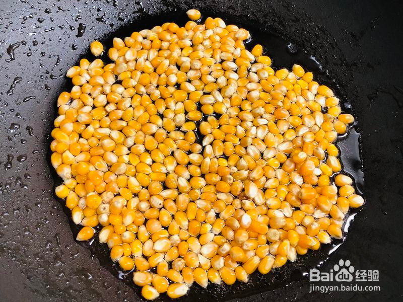 焦糖爆米花的做法