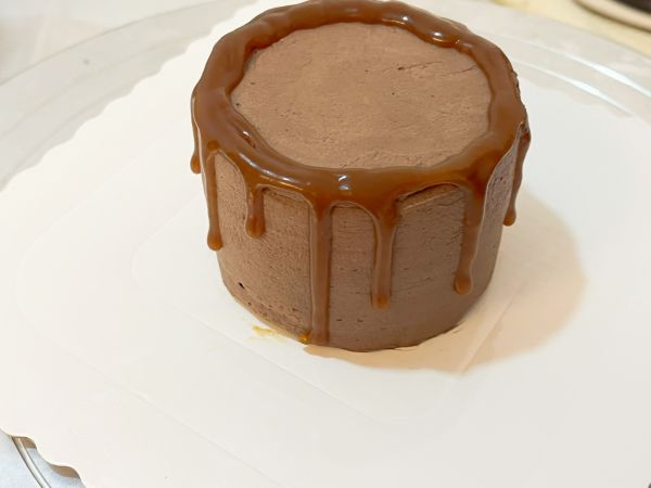 生椰白桃乌龙茶蛋糕