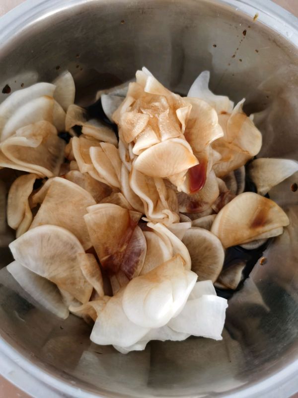 脆爽可口萝卜片