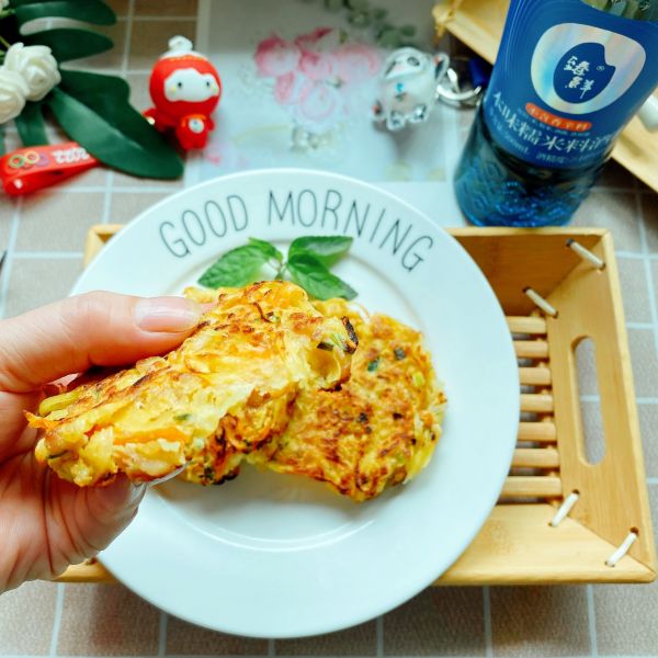 香煎土豆丝肉饼