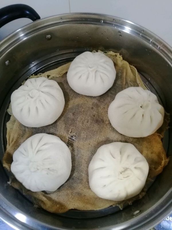 韭菜豆腐粉条包子