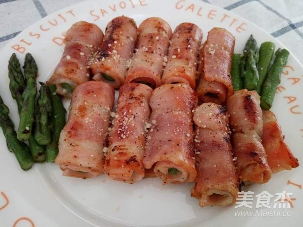 芦笋培根卷的做法