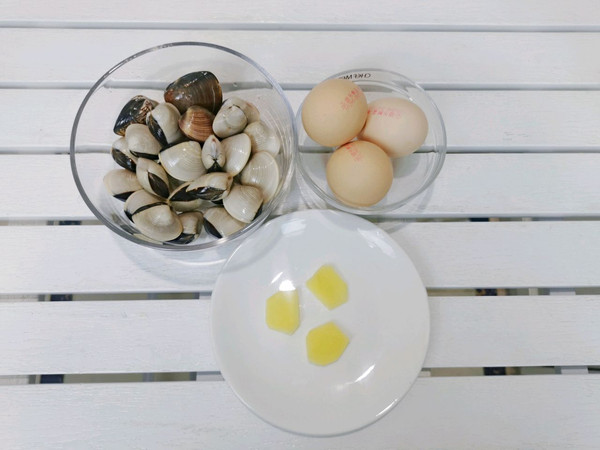 鲜美嫩滑白贝蒸蛋