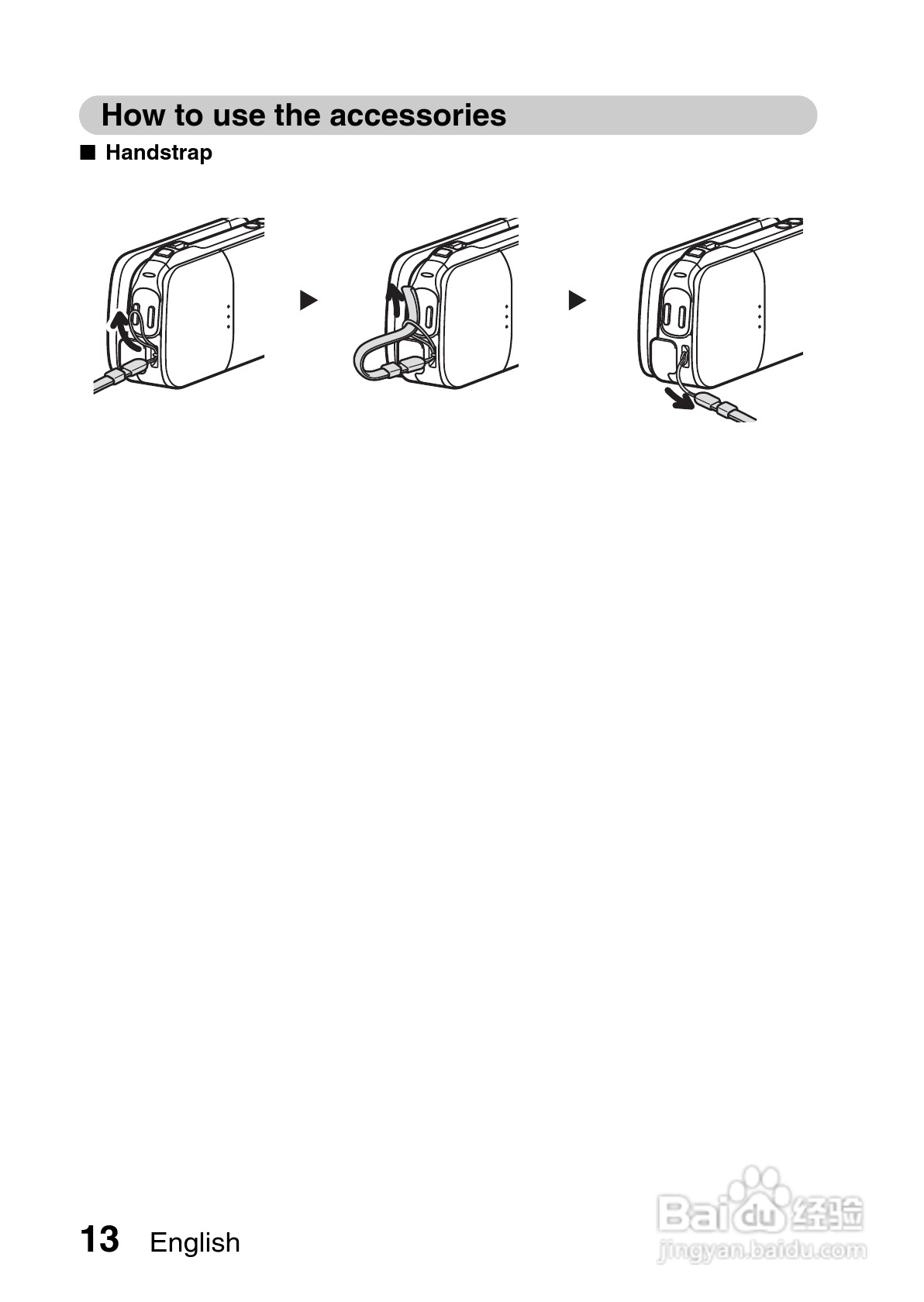 三洋VPC-GH3EX数码摄像机使用说明书:[3]