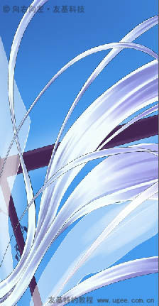 PT与PS结合怎样鼠绘唯美的蓝色卡通女孩