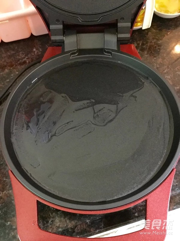 豆角鸡蛋饼的做法