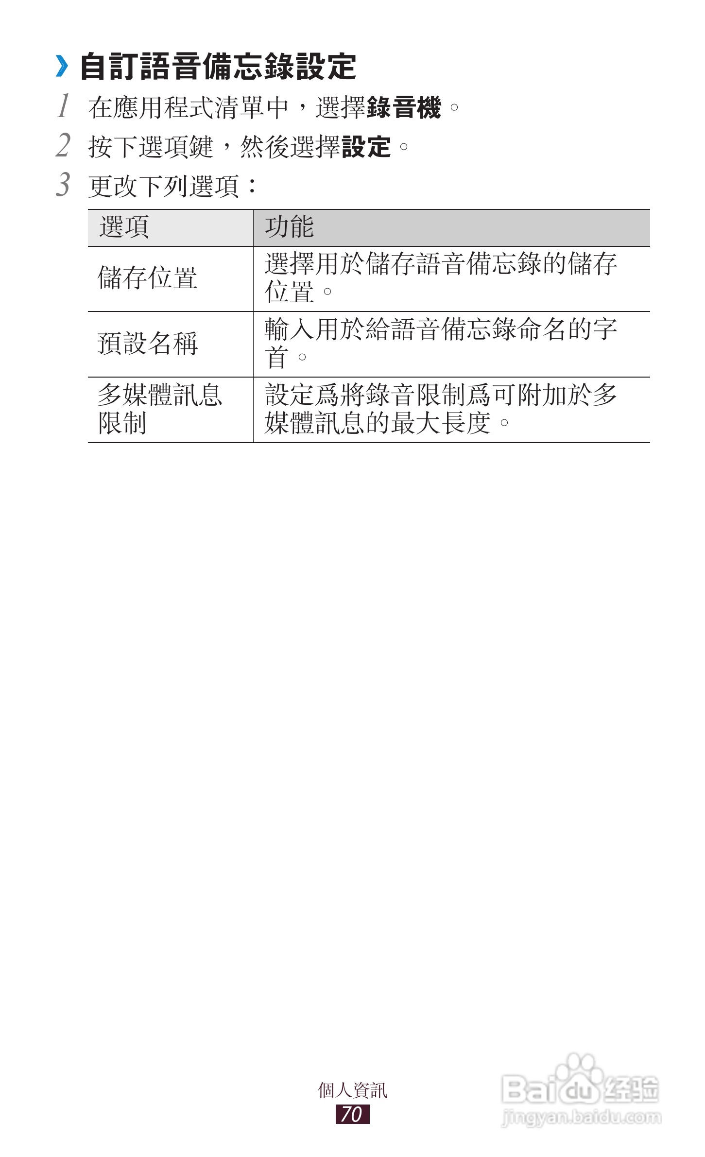 三星GT-S5300手机使用说明书:[7]