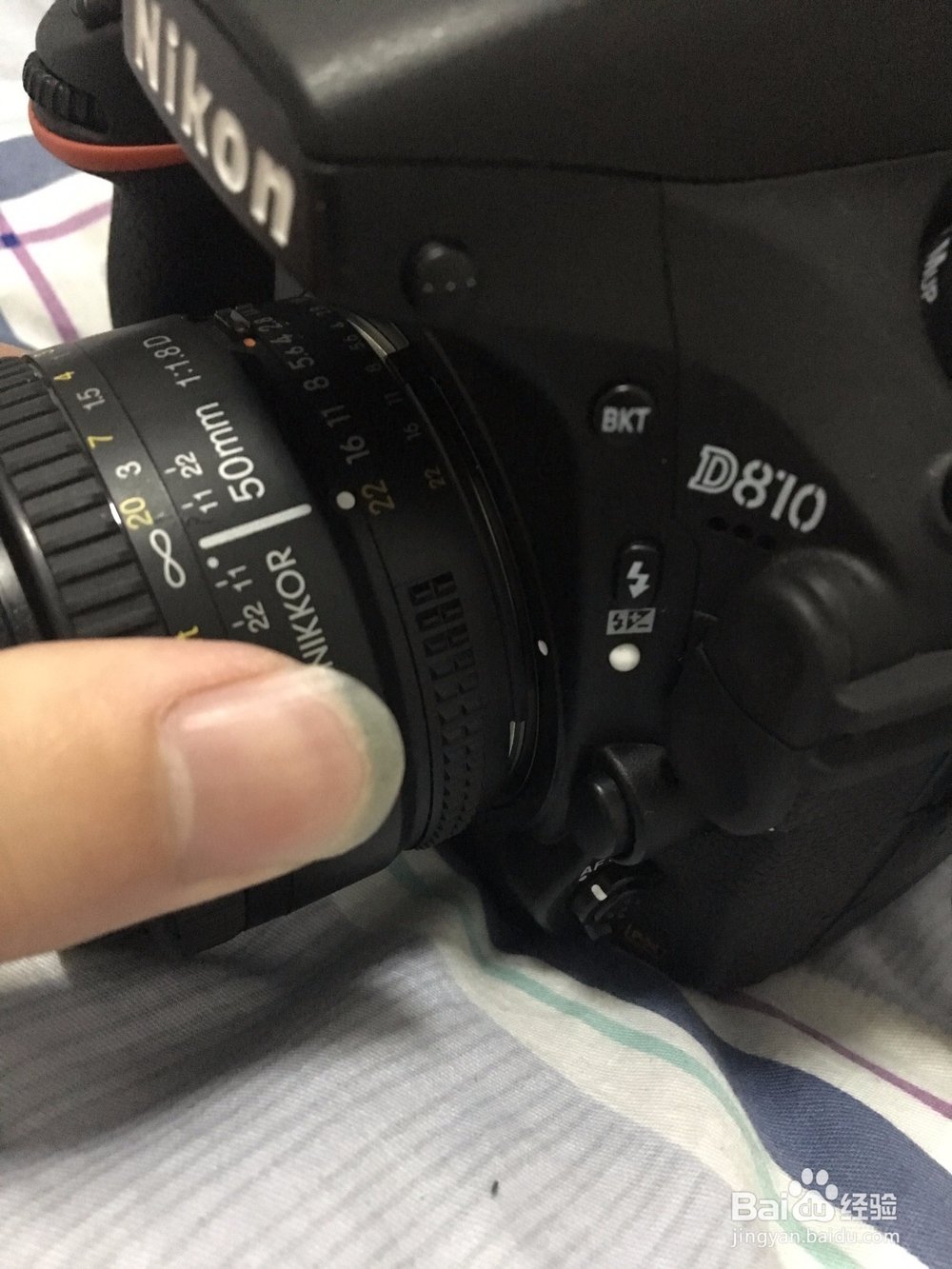 尼康小痰盂50/1.8D标准定焦镜头使用方法