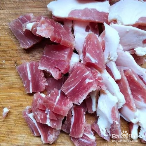 油麦菜炒咸肉