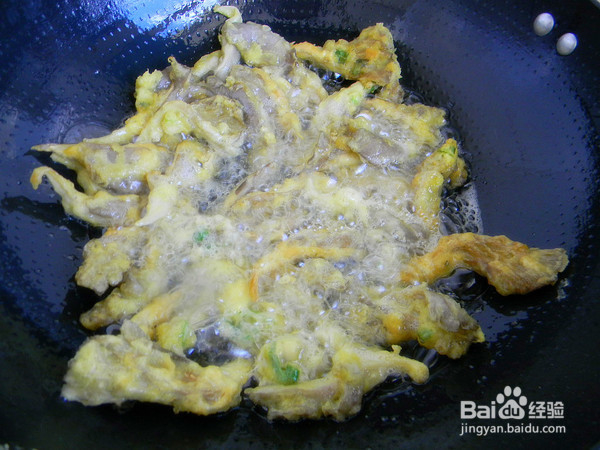 炸平菇的制作方法