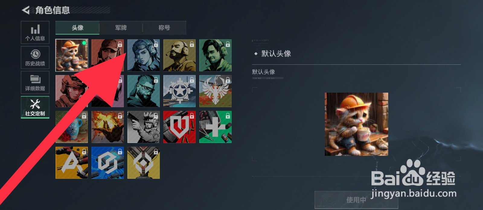 三角洲行动怎么更换军牌