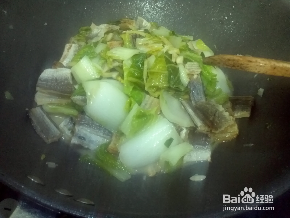 鳗鱼干炒白菜