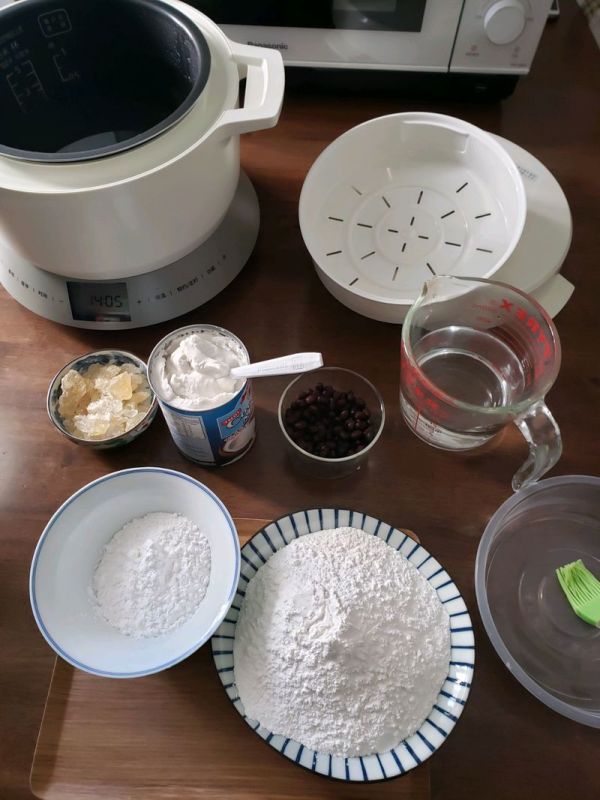 红豆椰奶油年糕