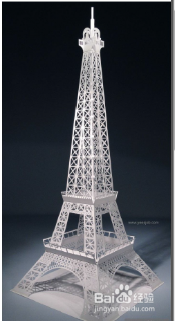 纸模型素材第三弹（埃菲尔铁塔）