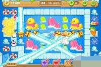 保卫萝卜2 极地 第117关 金水晶萝卜攻略