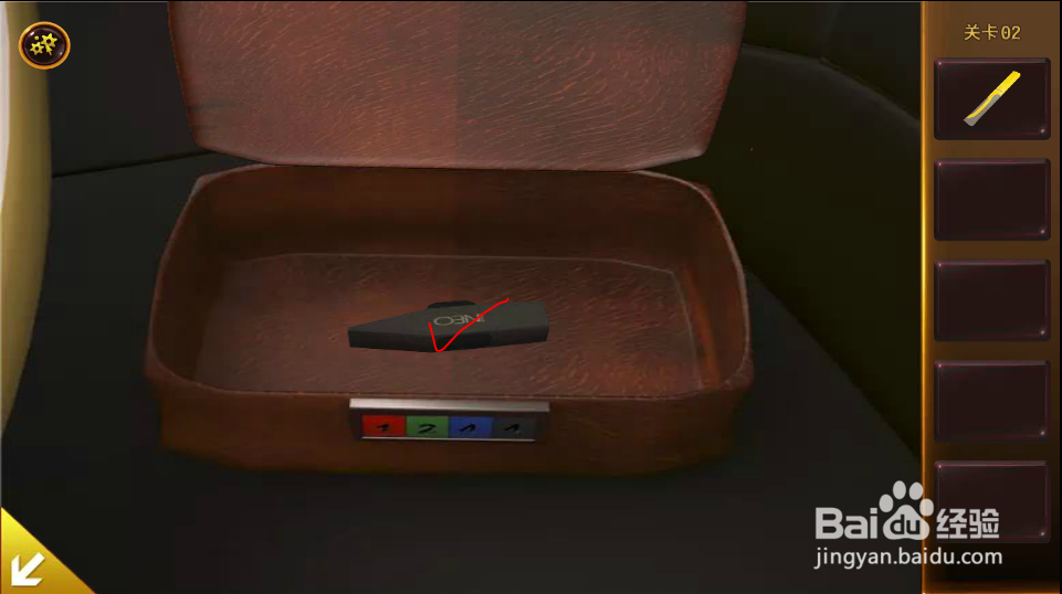 密室逃脱4之可怕的影院全攻略之第2关