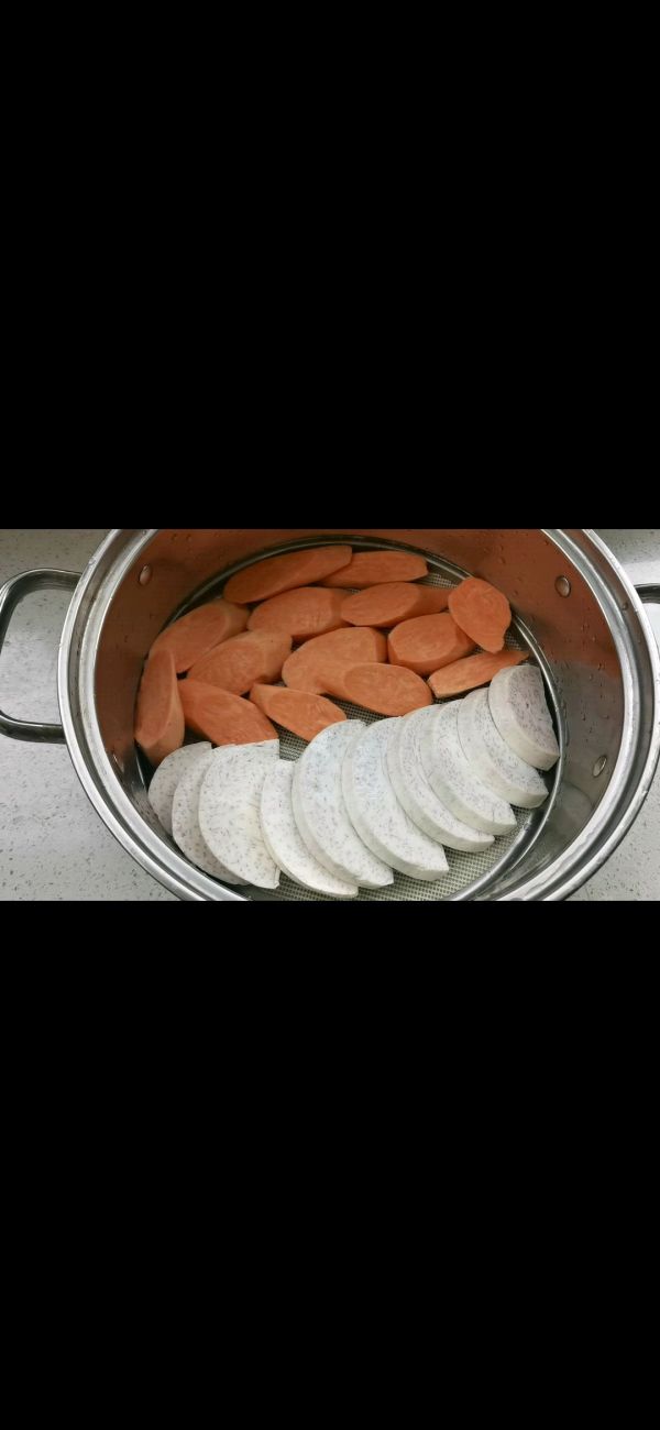 三色芋圆西米露