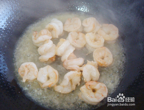 芦笋炒虾仁的做法