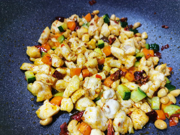 宫爆鸡丁简单版