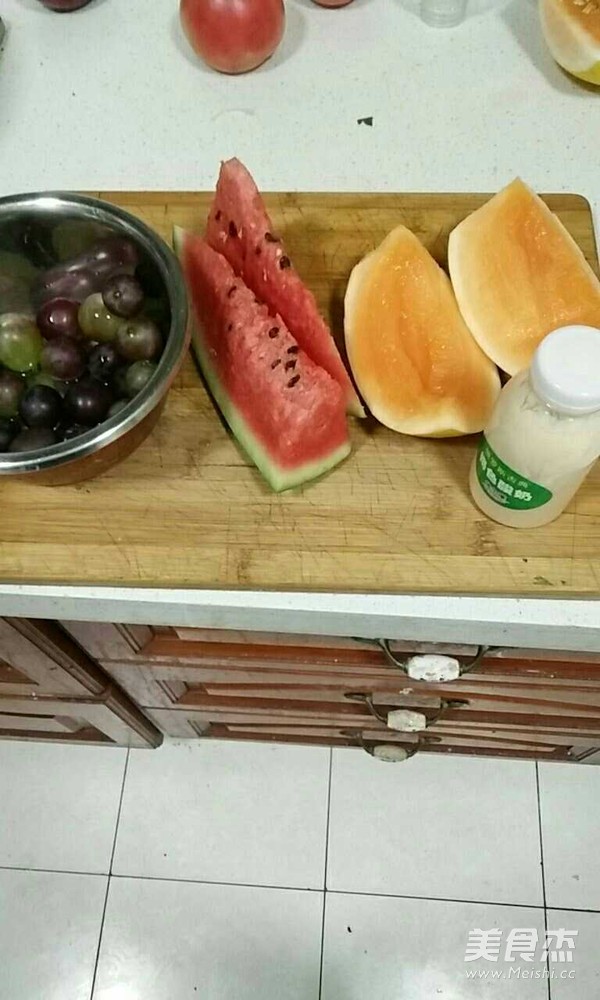 水果酸奶的做法