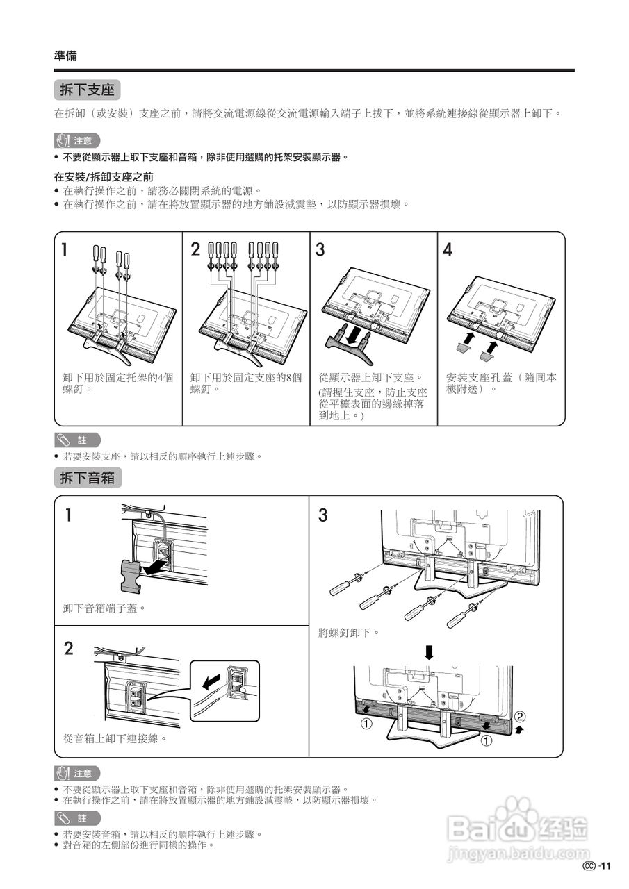 SHARP TU-65GAH彩色电视机使用说明书:[2]