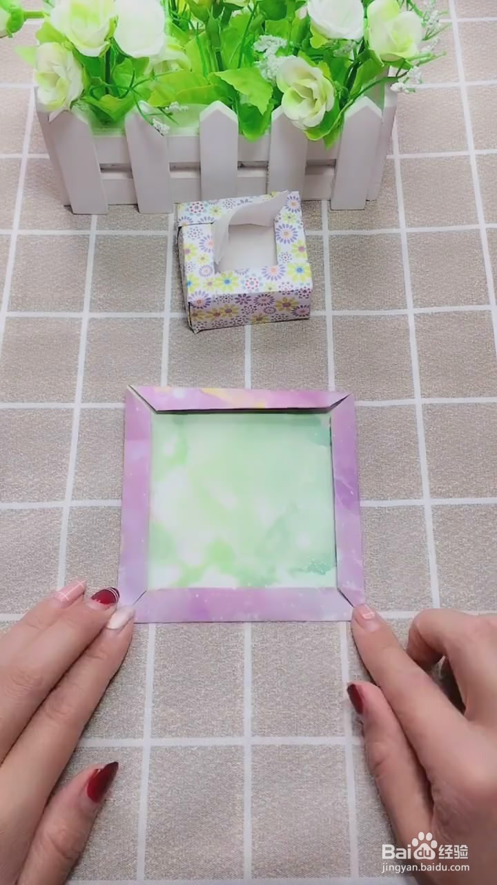 如何制作迷你抽纸盒