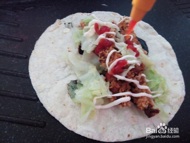 好吃的墨西哥鸡肉卷的做法