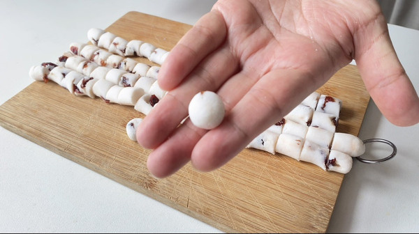 西米蔓越莓圆子