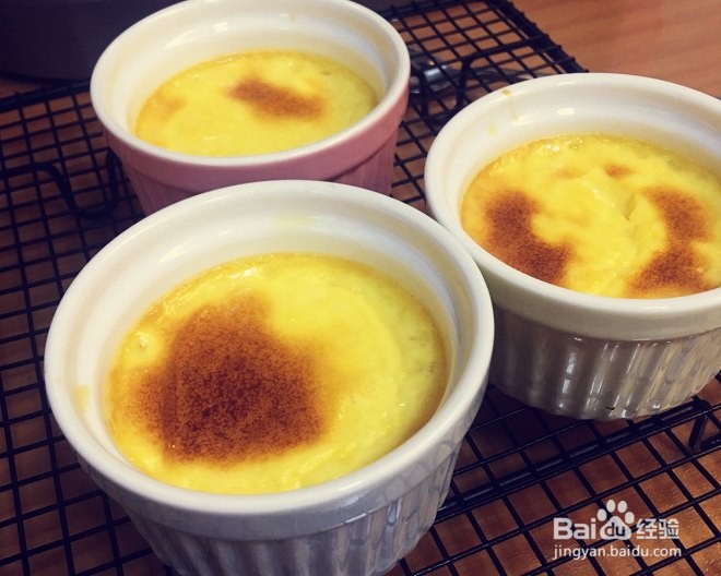 在家也能制作的焦糖布丁