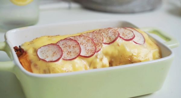 香浓芝士肉酱南瓜