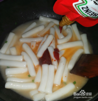 风味辣酱炒年糕