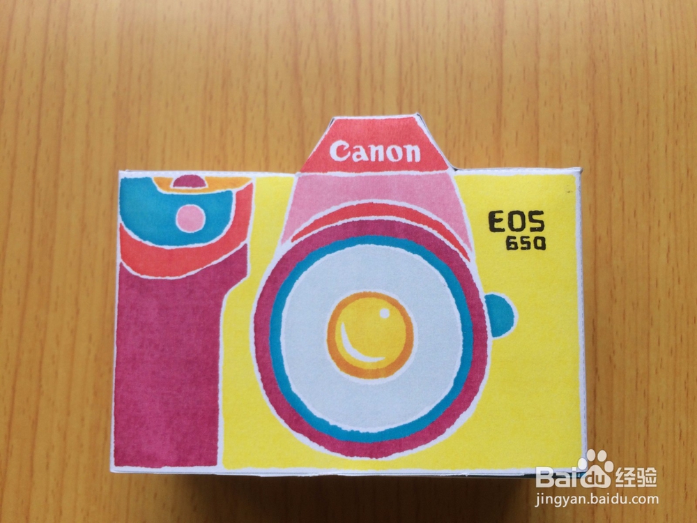 佳能EOS650相机——趣味纸质模型制作