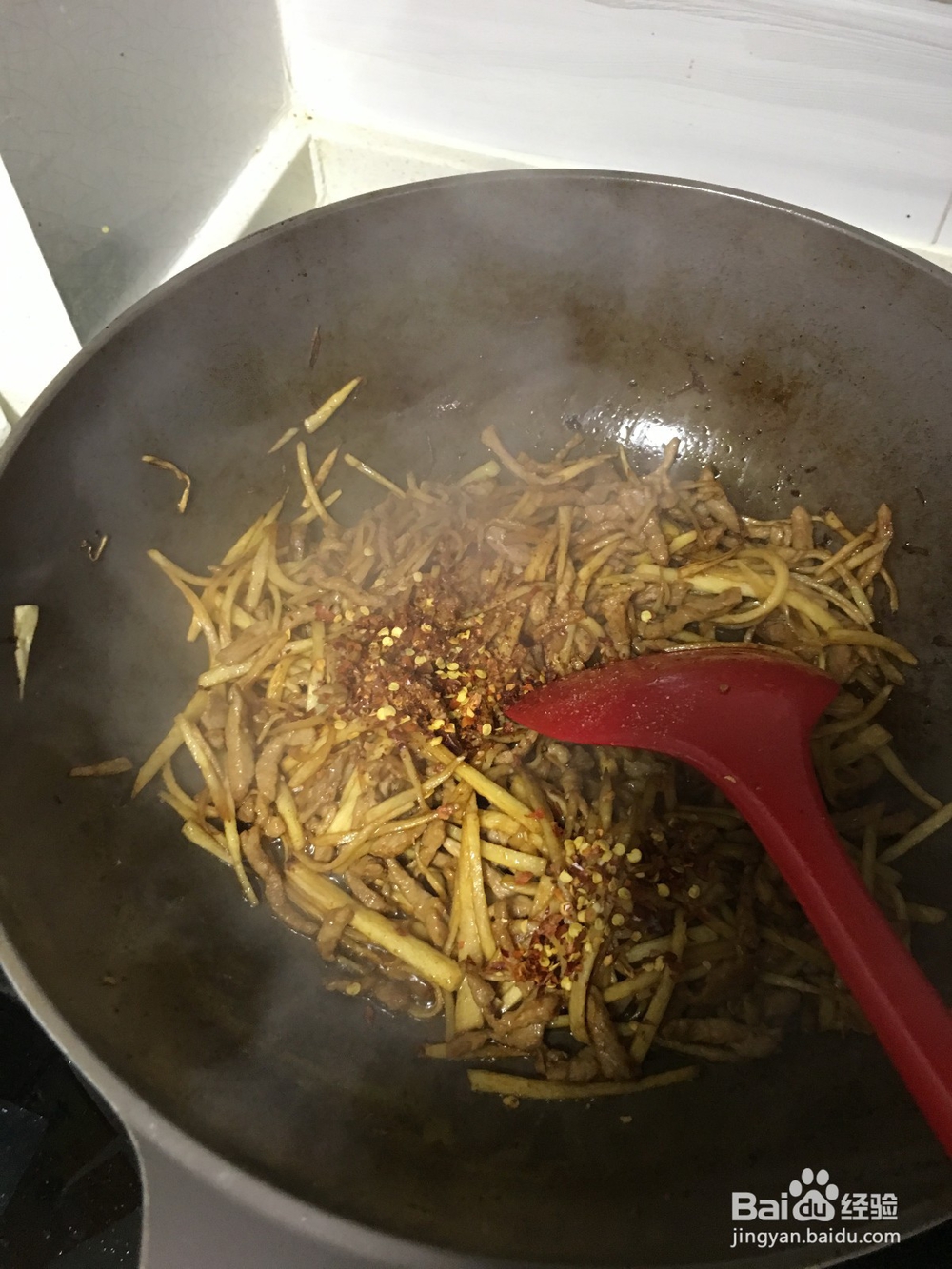 小炒茭白肉丝做法