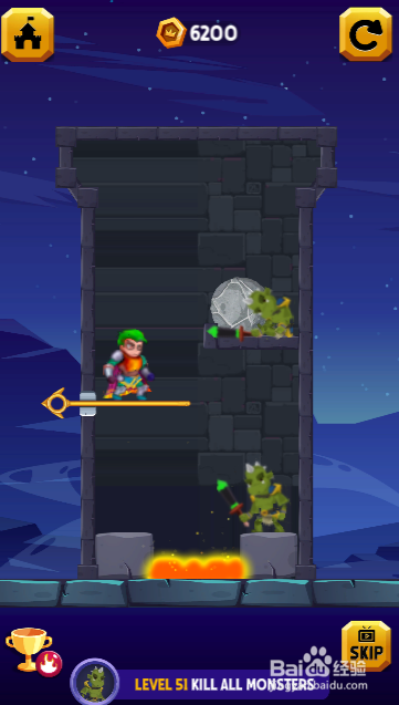 Super Boy Resure的Level-51如何通过